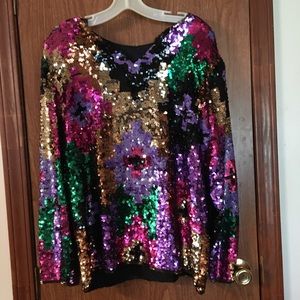 Medium sequin arena shirt